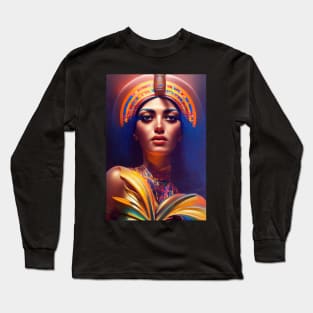 Egyptian Deity of Beauty Long Sleeve T-Shirt